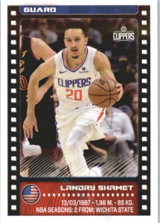 Landry Shamet 2019/20 Panini sticker Euro ed. #284