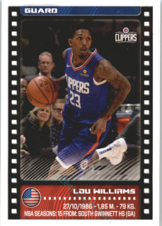 Lou Williams 2019/20 Panini sticker Euro ed. #285