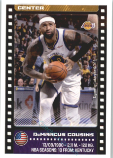 DeMarcus Cousins 2019/20 Panini sticker Euro ed.#293