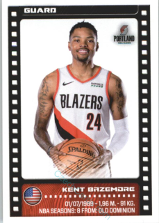 Kent Bazemore 2019/20 Panini sticker Euro ed. #370