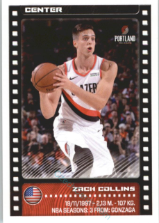 Zach Collins 2019/20 Panini sticker Euro ed. #371