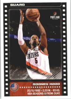 Rodney Hood 2019/20 Panini sticker Euro ed. #373