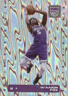 De'Aaron Fox 2019/20 Panini sticker Euro ed. foil #393