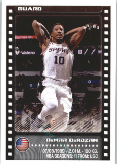 DeMar DeRozan 2019/20 Panini sticker Euro ed. #398