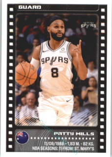 Patty Mills 2019/20 Panini sticker Euro ed. #401