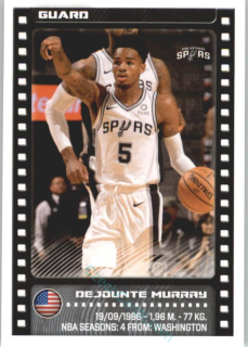 Dejounte Murray 2019/20 Panini sticker Euro ed. #402