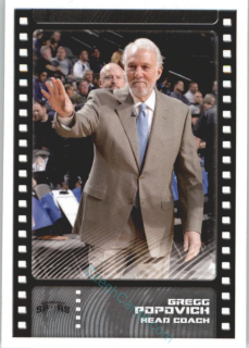 Gregg Popovich (head coach) 2019/20 Panini sticker Euro ed. #404