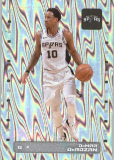 DeMar DeRozan 2019/20 Panini sticker Euro ed. foil #405