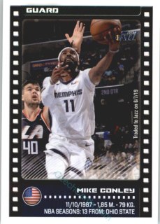 Mike Conley 2019/20 Panini sticker Euro ed. #410