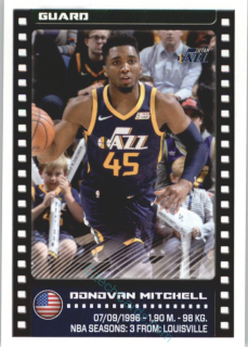 Donovan Mitchell 2019/20 Panini sticker Euro ed. #415