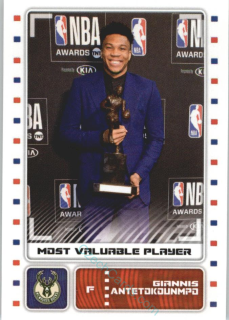 Giannis Antetokounmpo 2019/20 Panini sticker Euro ed. #422