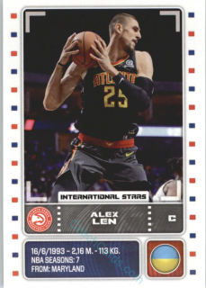 Alex Len 2019/20 Panini sticker Euro ed. #437