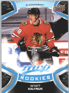 Wyatt Kalynuk 2021/22 UD MVP #222 Rookies sp