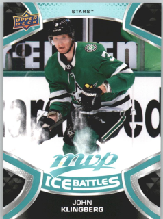 John Klingberg 2021/22 UD MVP Ice Battles #46