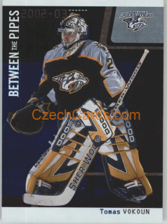 Tomas Vokoun 2002/03 Between The Pipes  #36