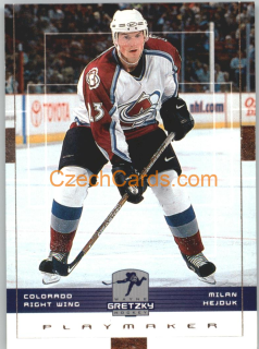 Milan Hejduk 1999/00 UD Wayne Gretzka Hockey #48