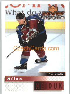 Milan Hejduk 1999/00 UD MVP #50