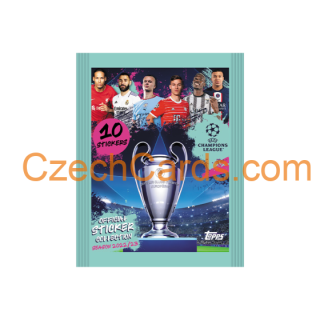 Balíček fotbalových samolepek 2022/23 Topps Champions League