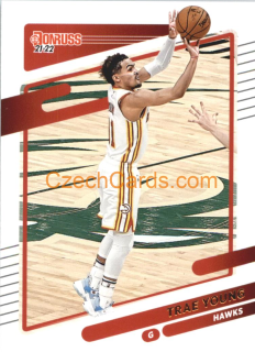 Trae Young 2021-22 Donruss Basketball #56