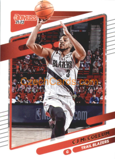 CJ McCollum 2021-22 Donruss Basketball #110