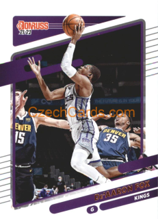 De'Aaron Fox 2021-22 Donruss Basketball #126