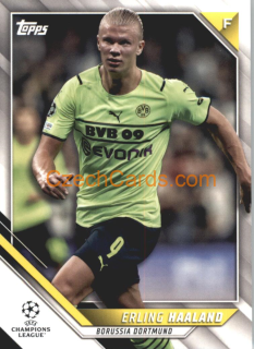 Erling Haaland 2021/22 Topps UCL #1 