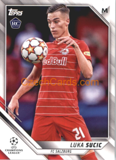 Luka Sucic 2021/22 Topps UCL #12 RC