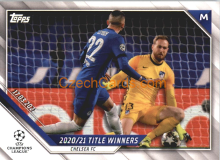 Hakim Ziyech 2021/22 Topps UCL #16