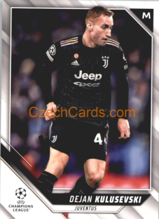 Dejan Kulusevski 2021/22 Topps UCL #20