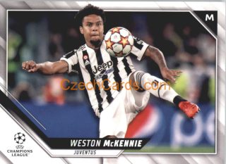 Weston McKennie 2021/22 Topps UCL #30