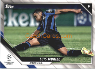 Luis Muriel 2021/22 Topps UCL #31