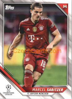 Marcel Sabitzer 2021/22 Topps UCL #38