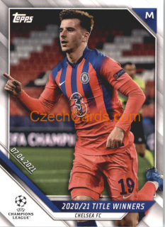 Mason Mount 2021/22 Topps UCL #43