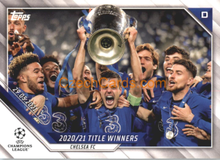 Cesar Azpilicueta 2021/22 Topps UCL #45