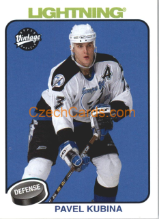 Pavel Kubina 2001/02 UD Vintage #232