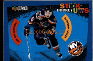 Zigmund Palffy 1997/98 UD Collectors Choice Stick Ums #S16