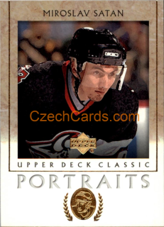 Miroslav Satan 2002/03 UD Classic Portrait #10