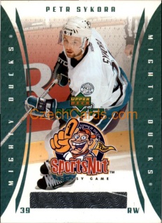 Petr Sykora 2003/04 UD MVP #3SN3