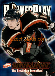 Marian Gaborik 2001/02 Atomic Powerplay #18