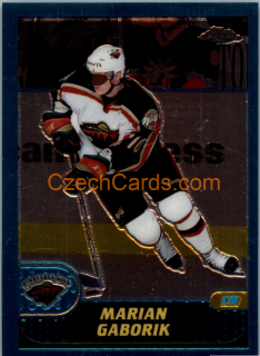 Marian Gaborik 2001/02 Topps Chrome #18