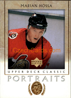 Marian Hossa 2002/03 UD Classic Portrait #69