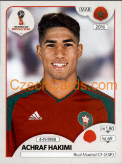 2022 Panini World Cup Qatar Stickers ! Achraf Hakimi