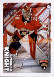 Spencer Knight 2022-23 Topps NHL sticker #221