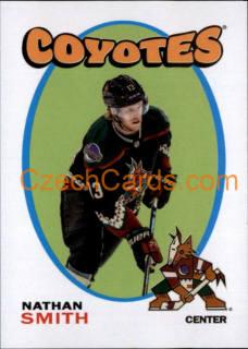 Nathan Smith 2022-23 Topps NHL sticker 1971-72 Topps NHL Rookie Insert #622