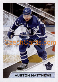 Auston Matthews 2022-23 Topps NHL sticker International Ice #626