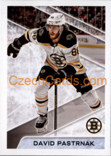 David Pastrnak 2022-23 Topps NHL sticker International Ice #627