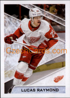 Lucas Raymond 2022-23 Topps NHL sticker International Ice #628