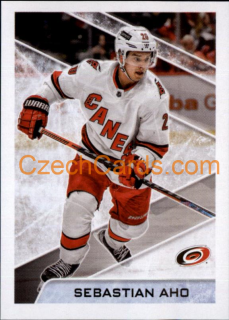 Sebastian Aho 2022-23 Topps NHL sticker International Ice #630