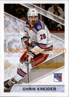 Chris Kreider 2022-23 Topps NHL sticker International Ice #635