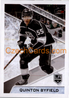 Quinton Byfield 2022-23 Topps NHL sticker International Ice #643